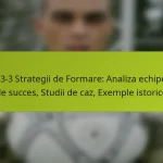 1-3-3-3 Strategii de Formare: Analiza echipelor de succes, Studii de caz, Exemple istorice